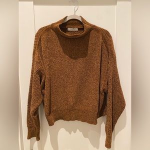 Jon & Ana Contemporary Caramel Brown Sweater